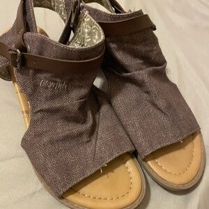 Blowfish Women's Tan and Brown Sandals